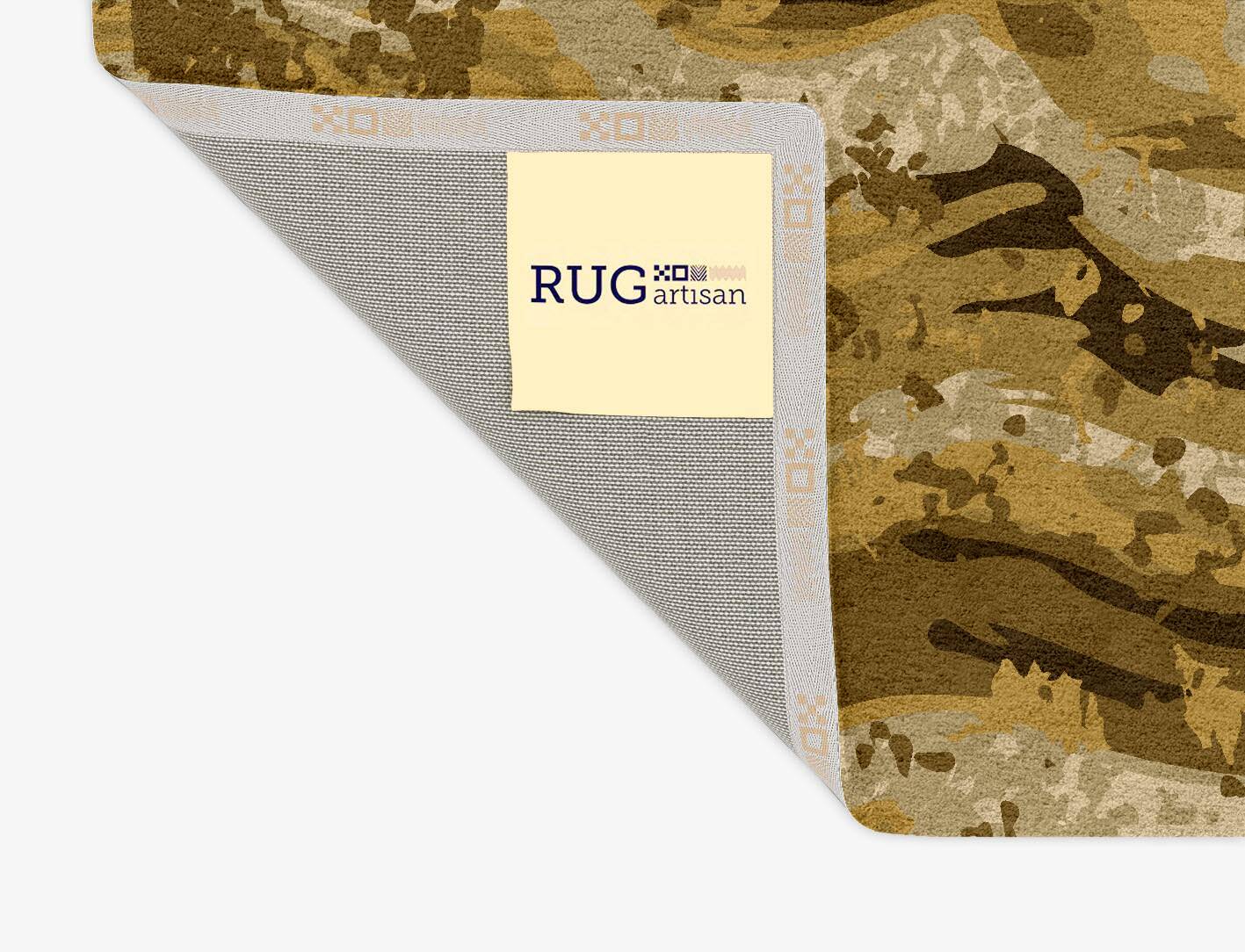 Mud Barn Surface Art Rectangle Hand Tufted Pure Wool Custom Rug by Rug Artisan
