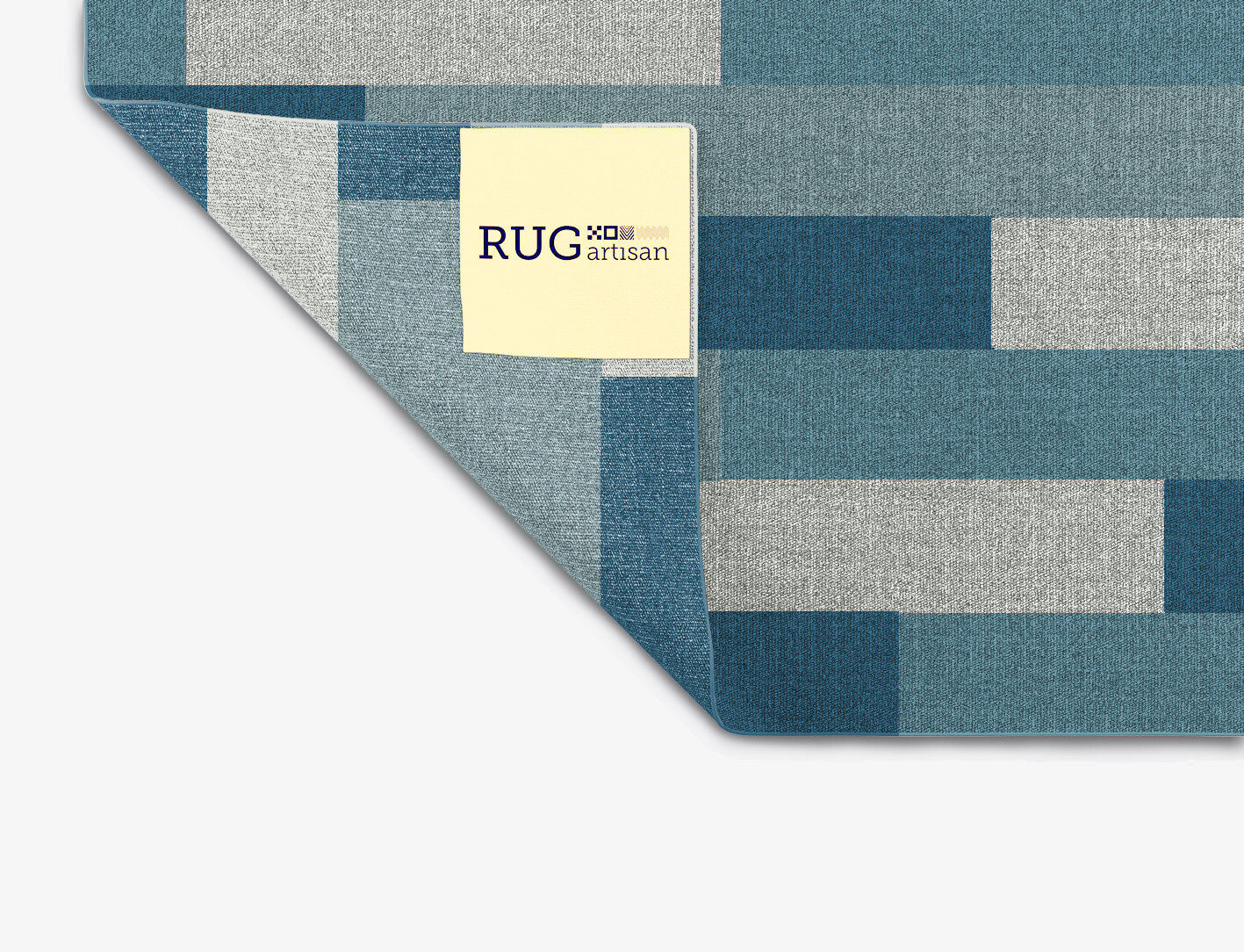 Muralis Geometric Square Flatweave New Zealand Wool Custom Rug by Rug Artisan