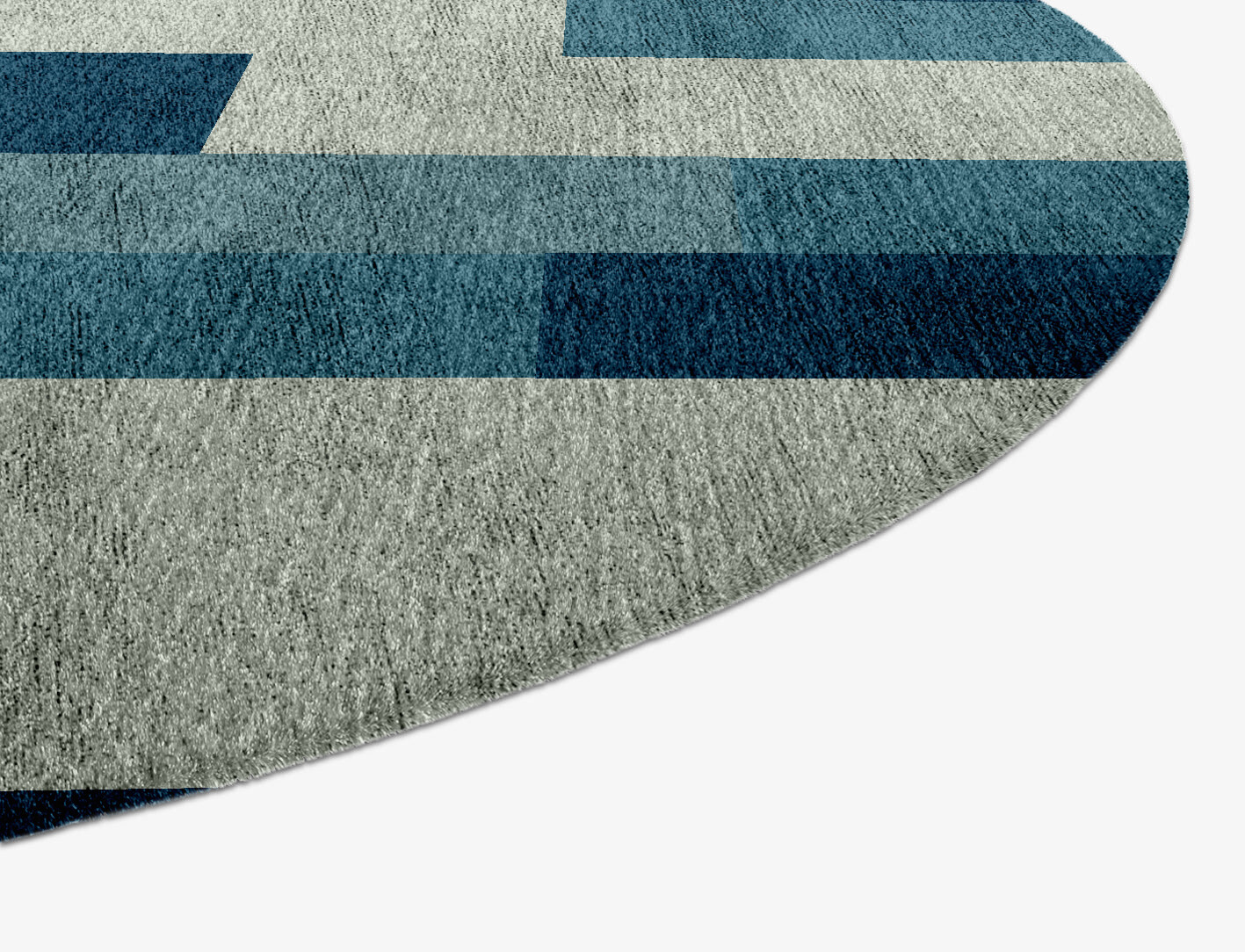 Muralis Geometric Capsule Hand Knotted Bamboo Silk Custom Rug by Rug Artisan