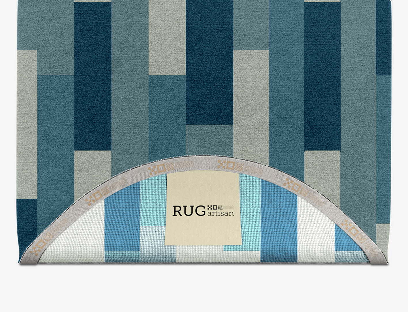 Muralis Geometric Capsule Hand Knotted Tibetan Wool Custom Rug by Rug Artisan