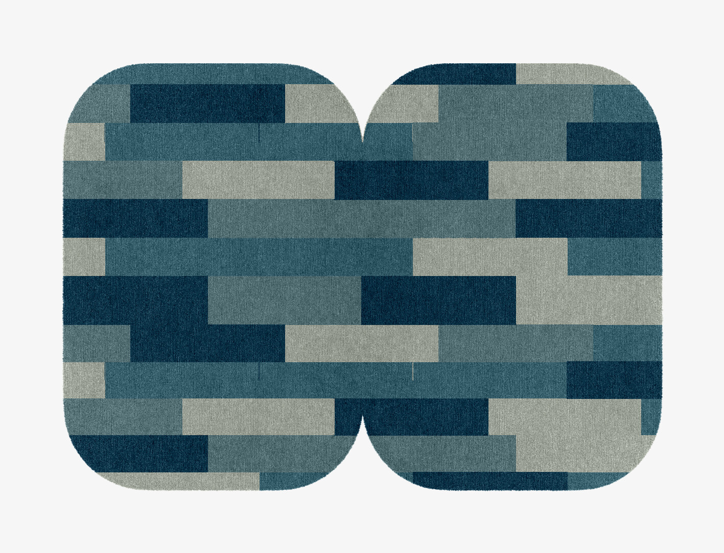 Muralis Geometric Eight Hand Knotted Tibetan Wool Custom Rug by Rug Artisan