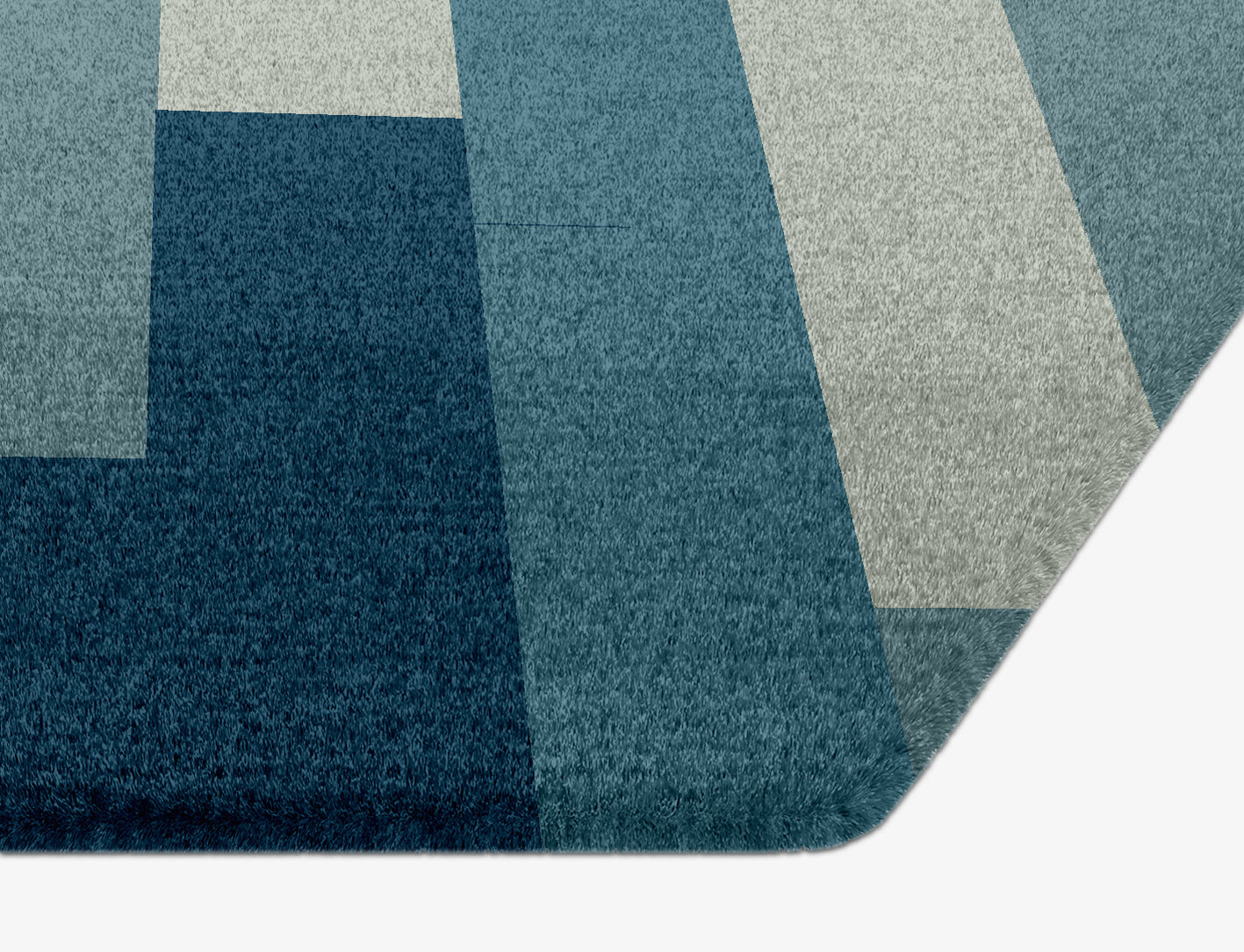 Muralis Geometric Hexagon Hand Knotted Tibetan Wool Custom Rug by Rug Artisan