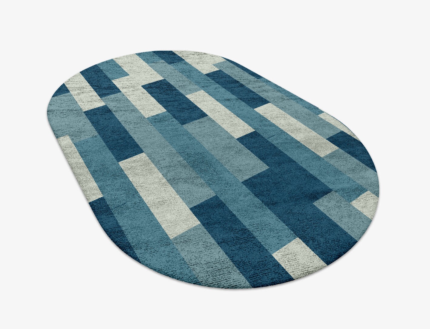 Muralis Geometric Capsule Hand Tufted Bamboo Silk Custom Rug by Rug Artisan