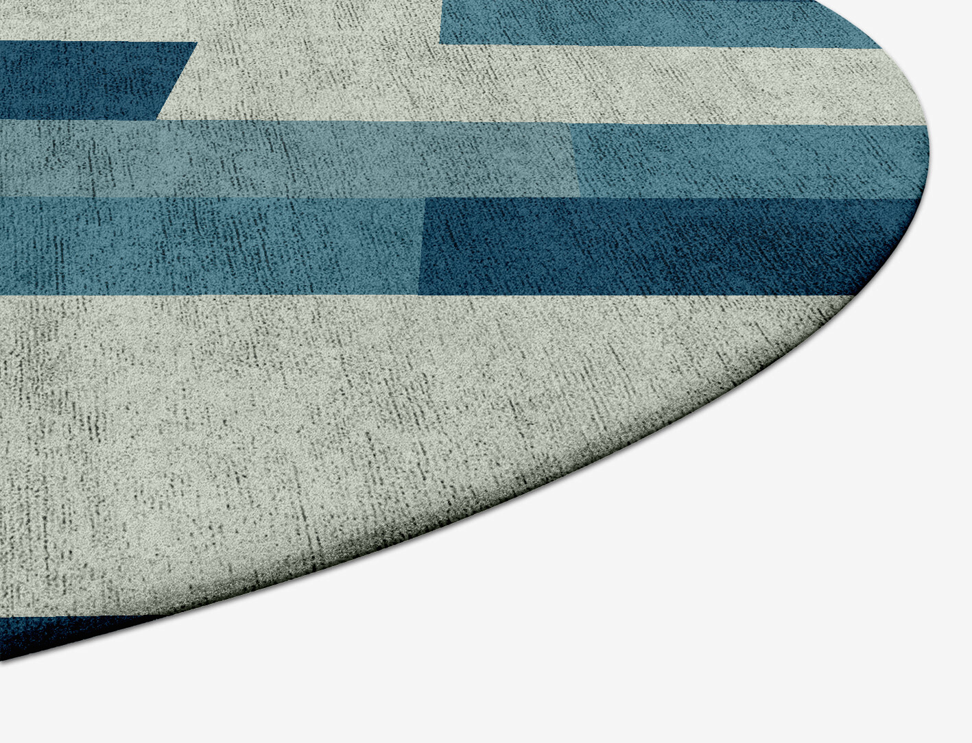 Muralis Geometric Capsule Hand Tufted Bamboo Silk Custom Rug by Rug Artisan