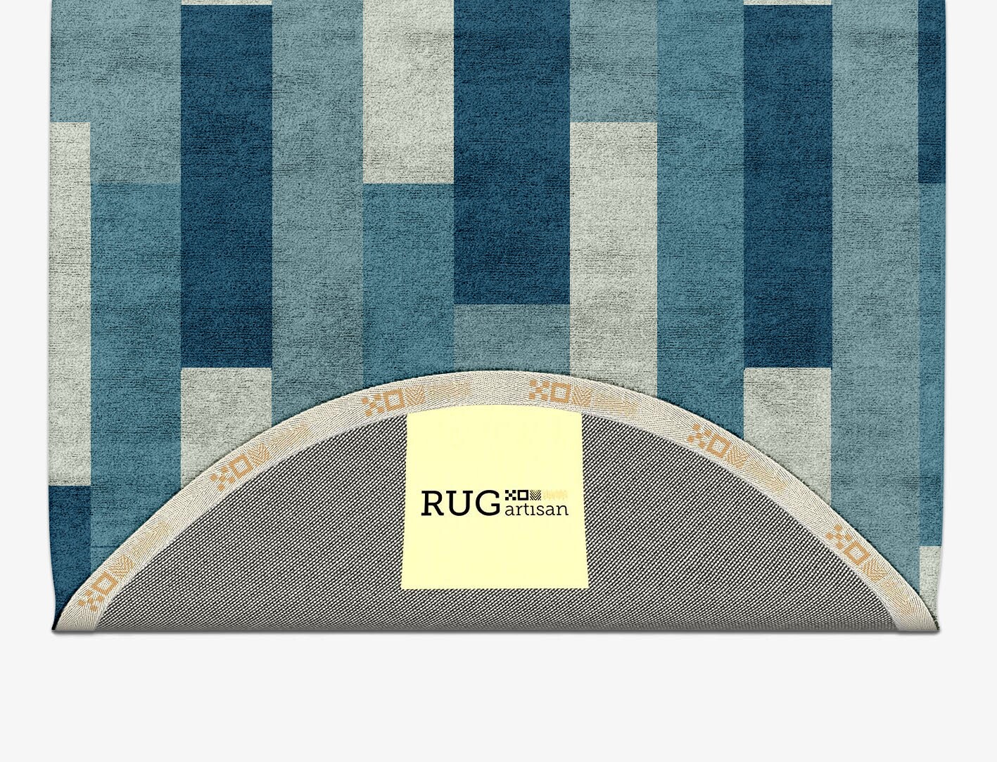 Muralis Geometric Capsule Hand Tufted Bamboo Silk Custom Rug by Rug Artisan