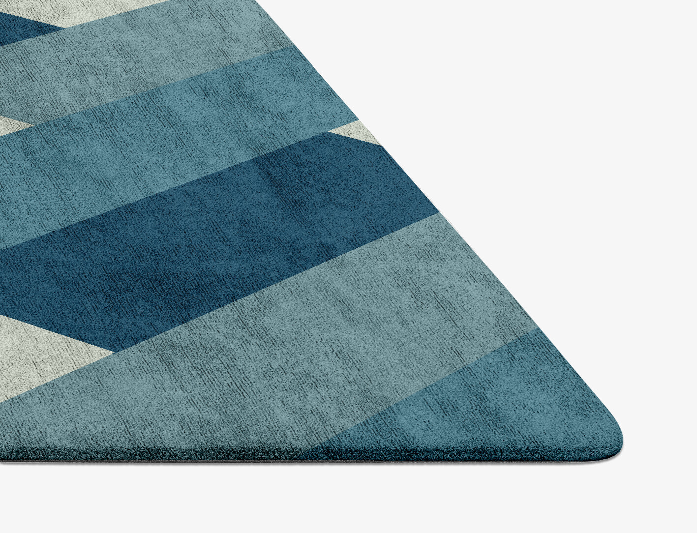 Muralis Geometric Diamond Hand Tufted Bamboo Silk Custom Rug by Rug Artisan