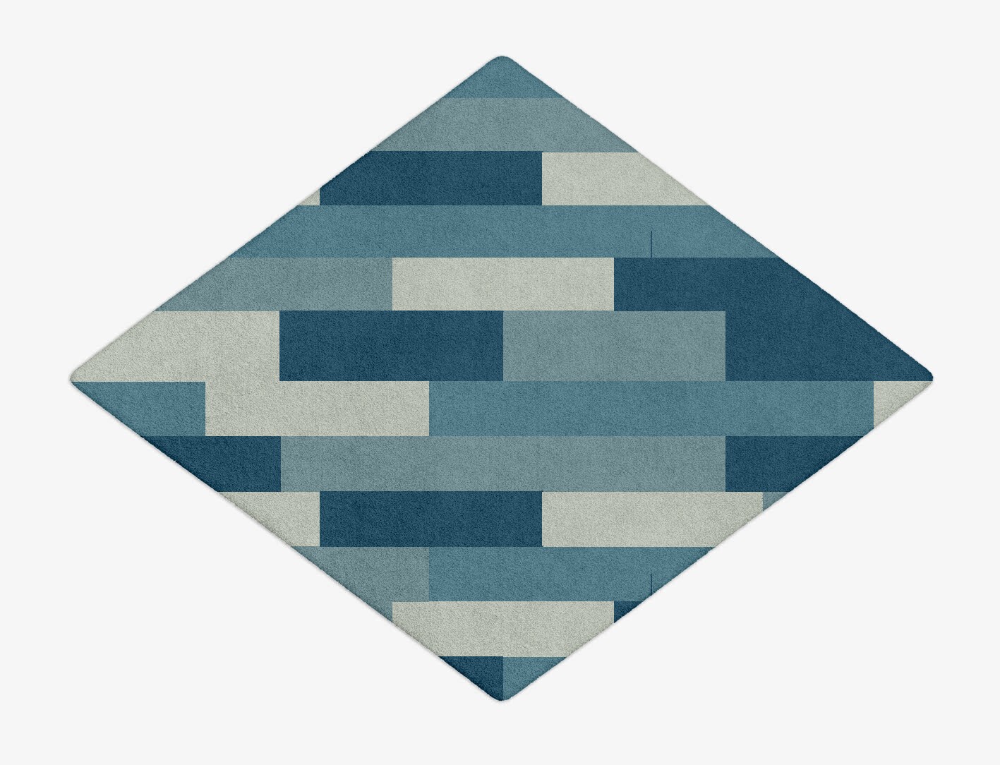 Muralis Geometric Diamond Hand Tufted Pure Wool Custom Rug by Rug Artisan