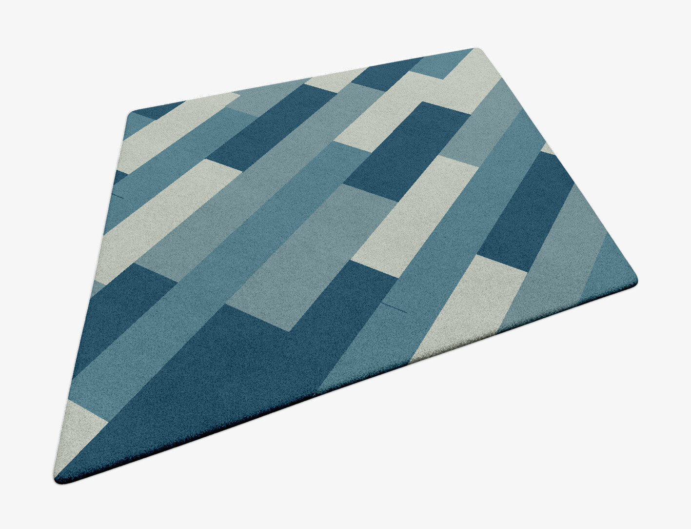 Muralis Geometric Diamond Hand Tufted Pure Wool Custom Rug by Rug Artisan