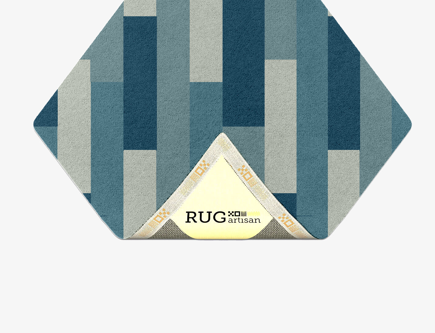 Muralis Geometric Diamond Hand Tufted Pure Wool Custom Rug by Rug Artisan