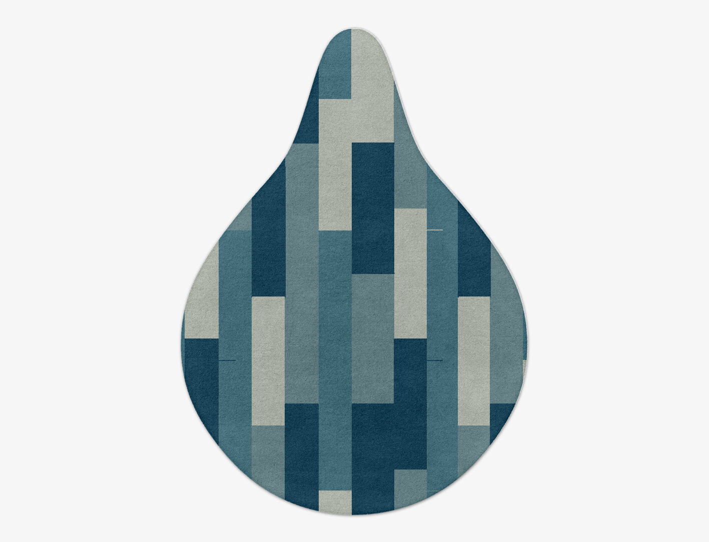 Muralis Geometric Drop Hand Tufted Pure Wool Custom Rug by Rug Artisan