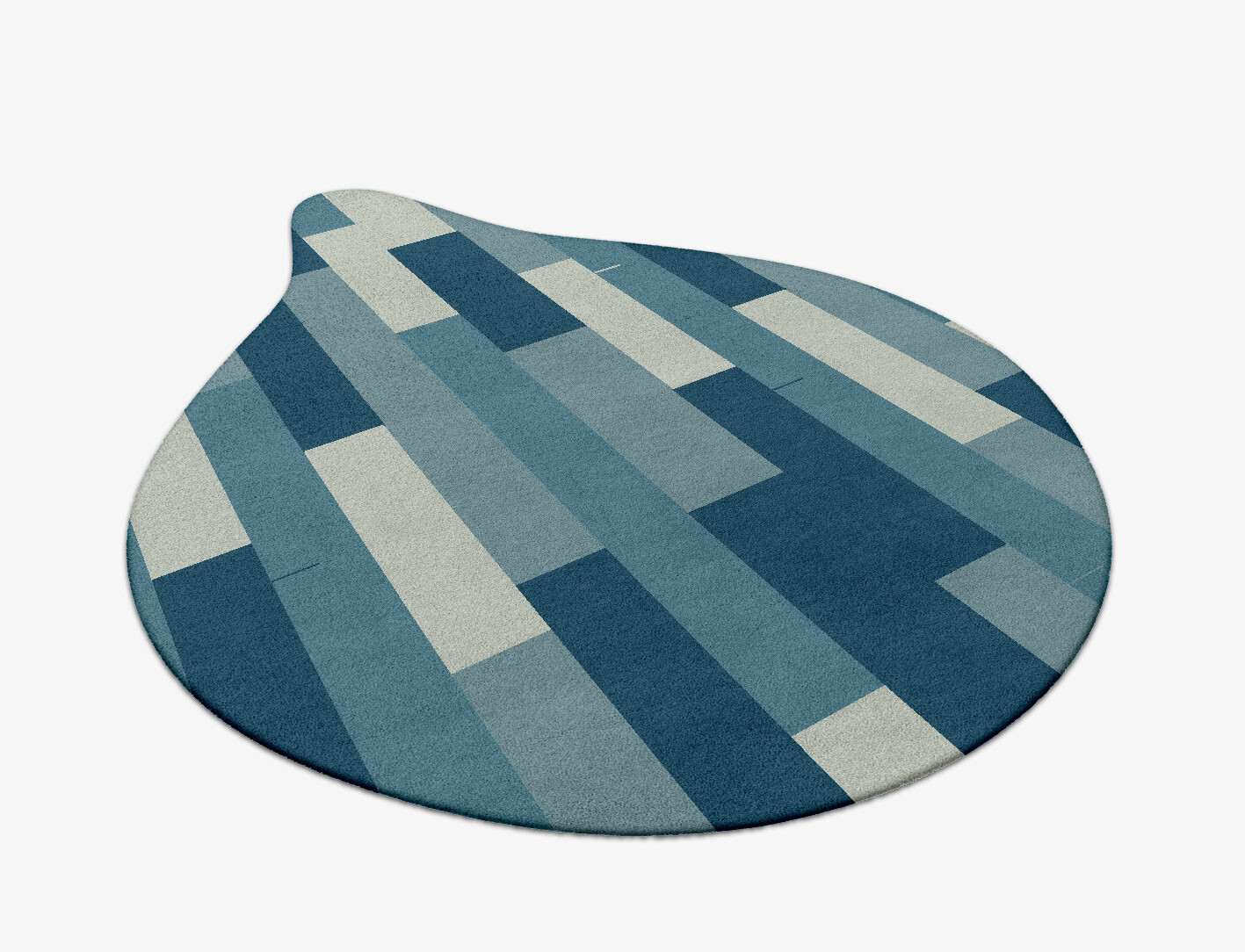 Muralis Geometric Drop Hand Tufted Pure Wool Custom Rug by Rug Artisan