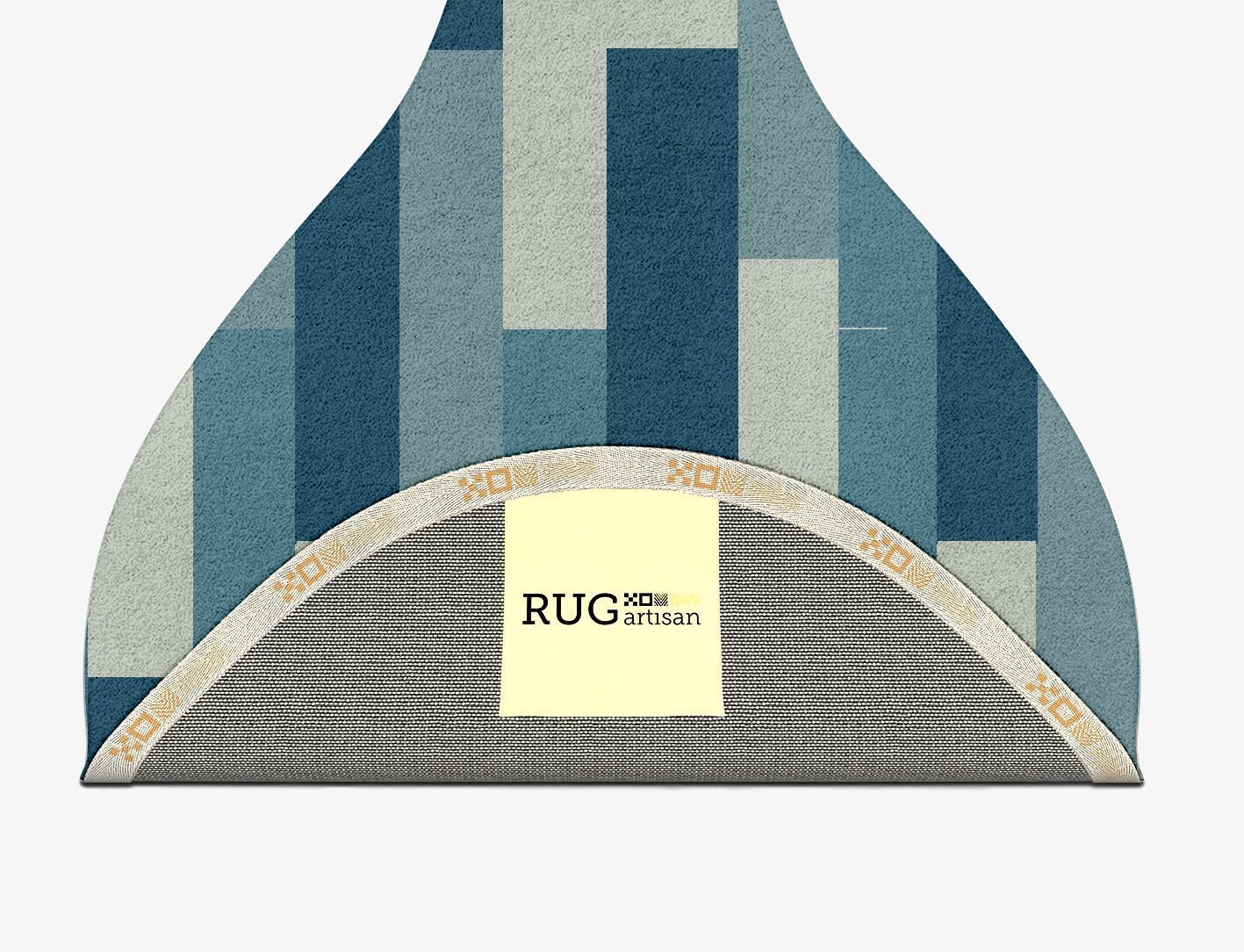 Muralis Geometric Drop Hand Tufted Pure Wool Custom Rug by Rug Artisan