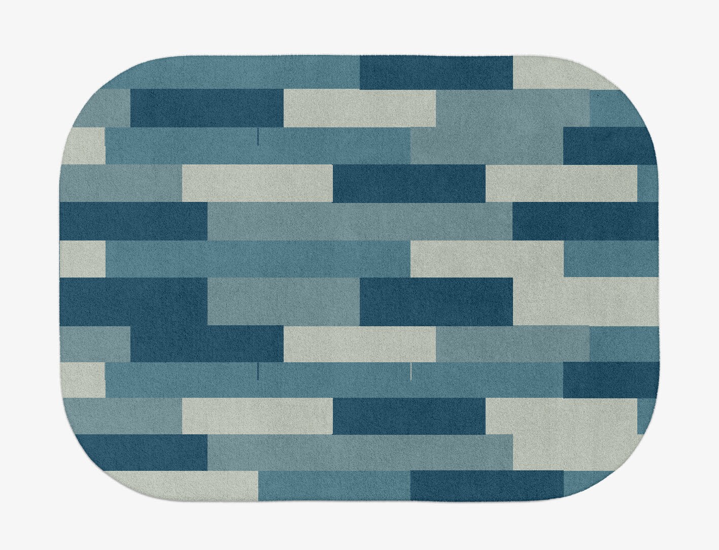Muralis Geometric Oblong Hand Tufted Pure Wool Custom Rug by Rug Artisan
