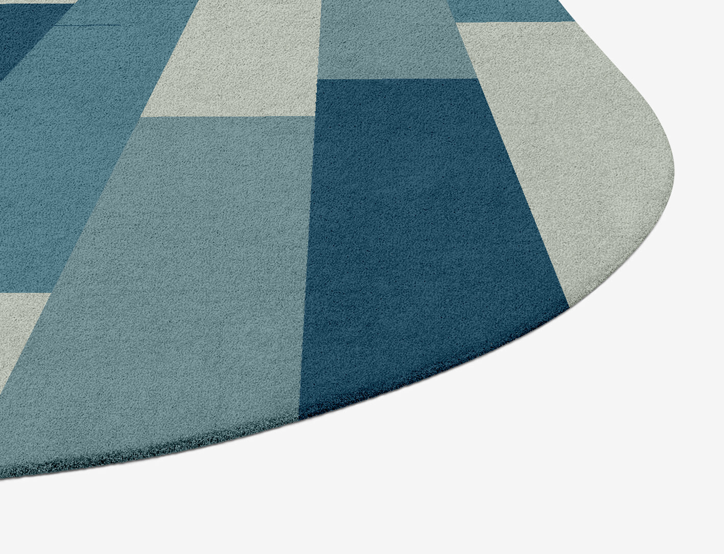 Muralis Geometric Oblong Hand Tufted Pure Wool Custom Rug by Rug Artisan