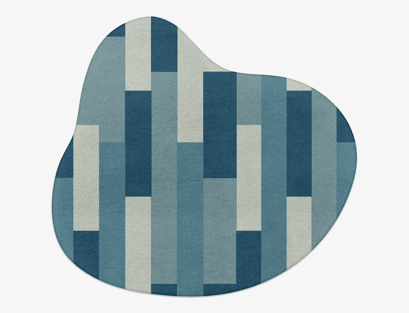 Muralis Geometric Splash Hand Tufted Pure Wool Custom Rug by Rug Artisan