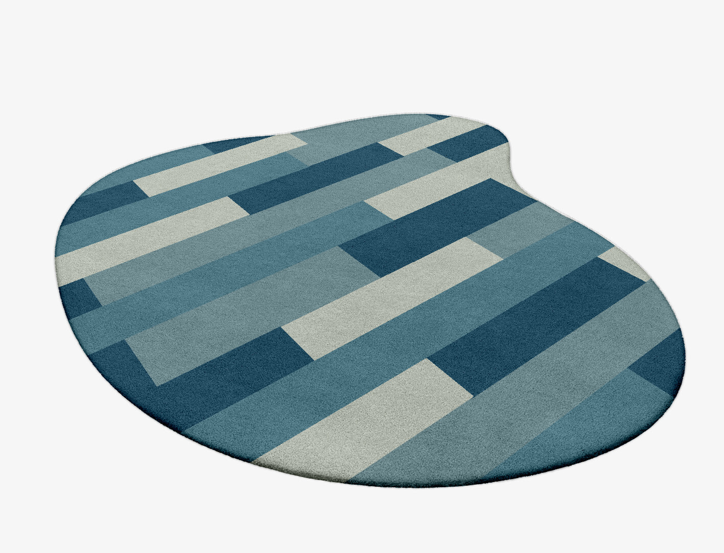 Muralis Geometric Splash Hand Tufted Pure Wool Custom Rug by Rug Artisan
