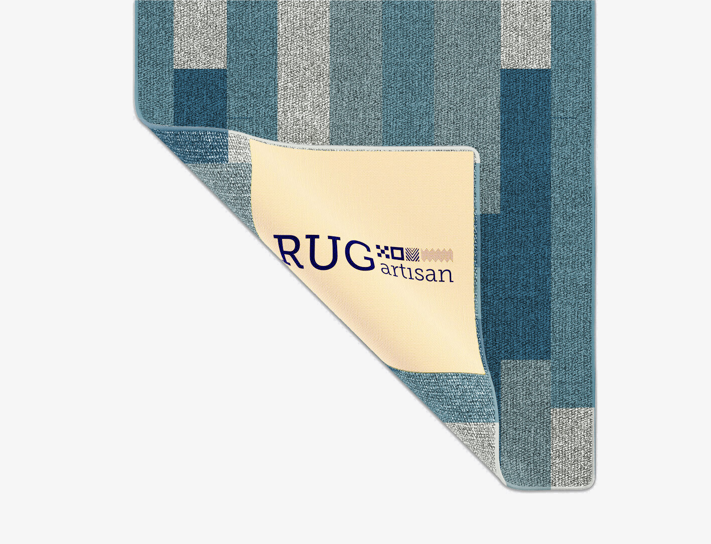 Muralis Geometric Runner Outdoor Recycled Yarn Custom Rug by Rug Artisan