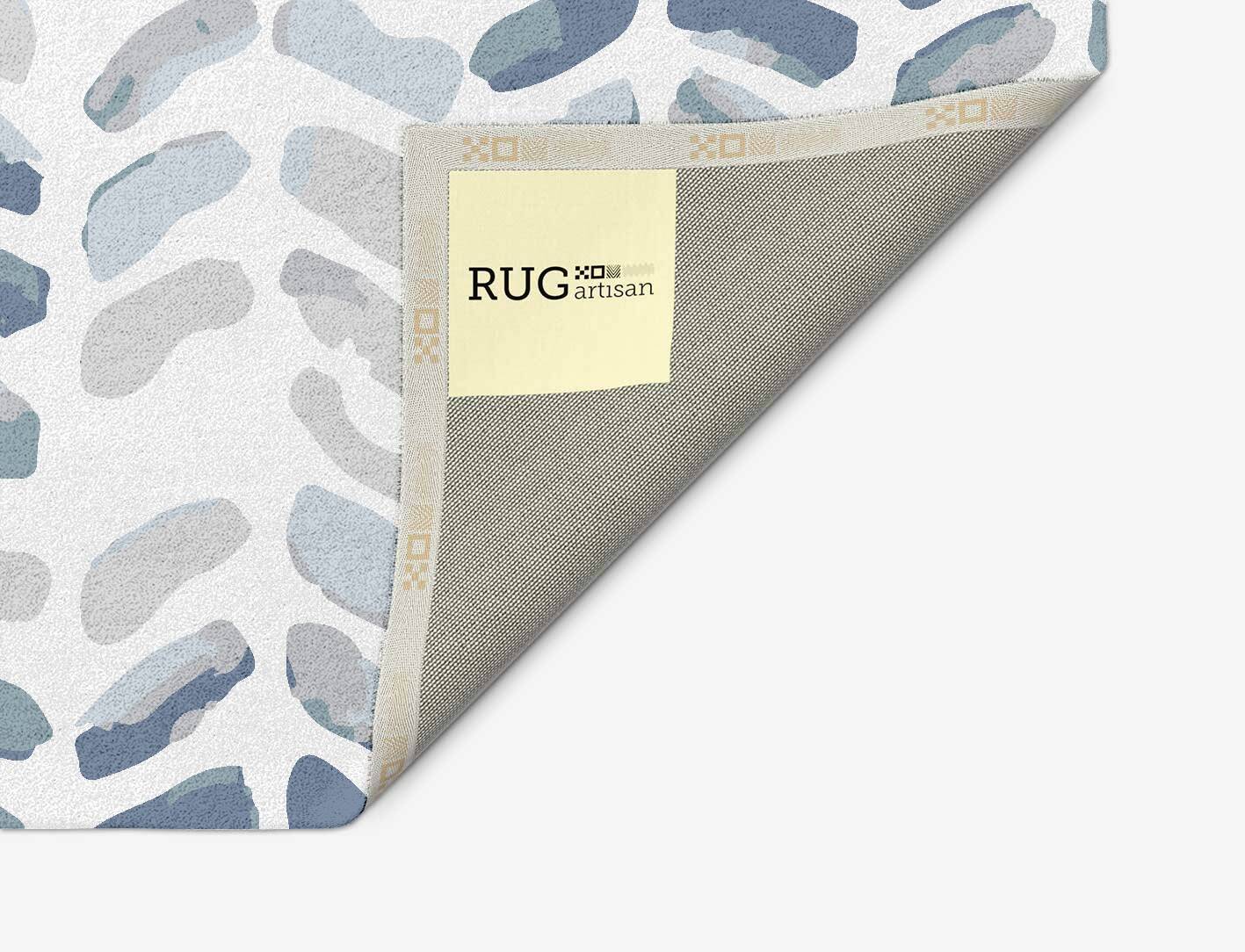 Muse Cerulean Arch Hand Tufted Pure Wool Custom Rug by Rug Artisan