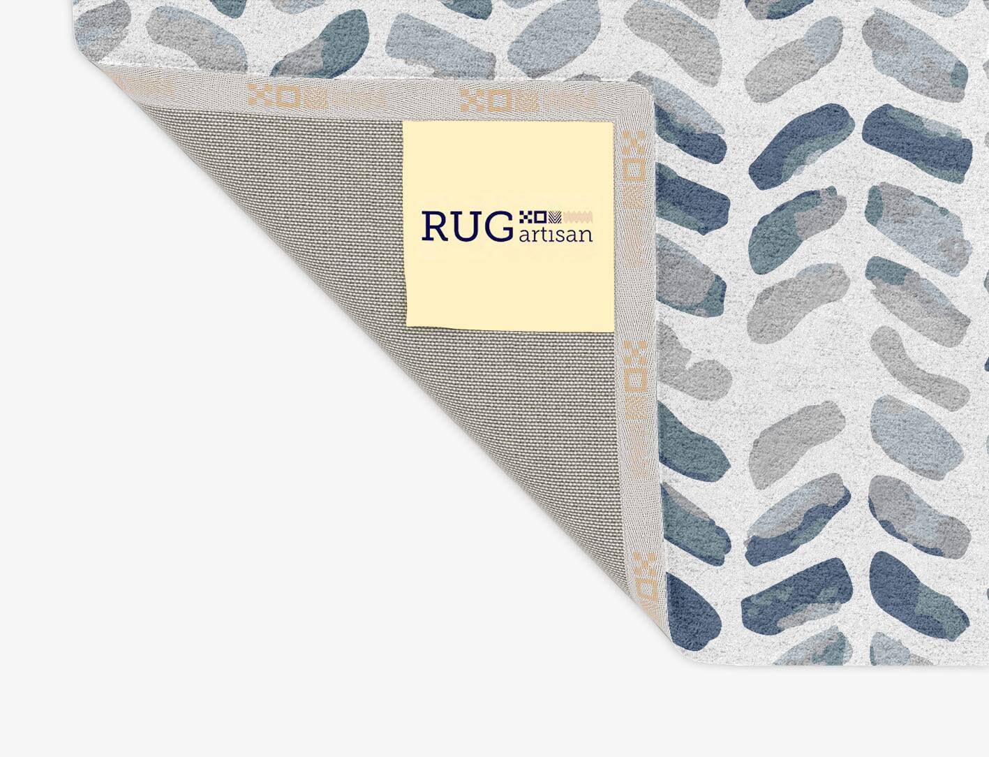 Muse Cerulean Rectangle Hand Tufted Pure Wool Custom Rug by Rug Artisan