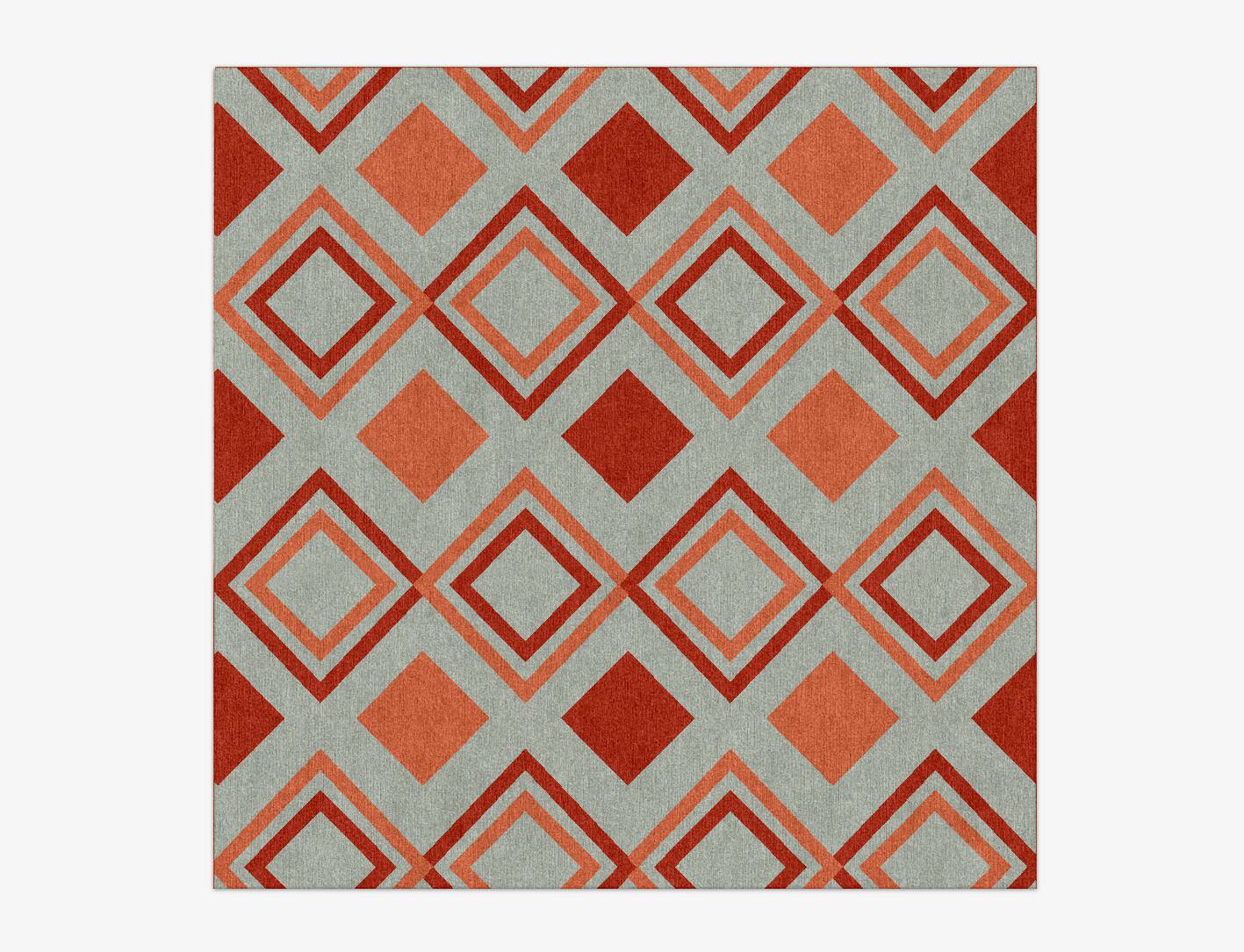 Muster Kids Square Hand Knotted Tibetan Wool Custom Rug by Rug Artisan