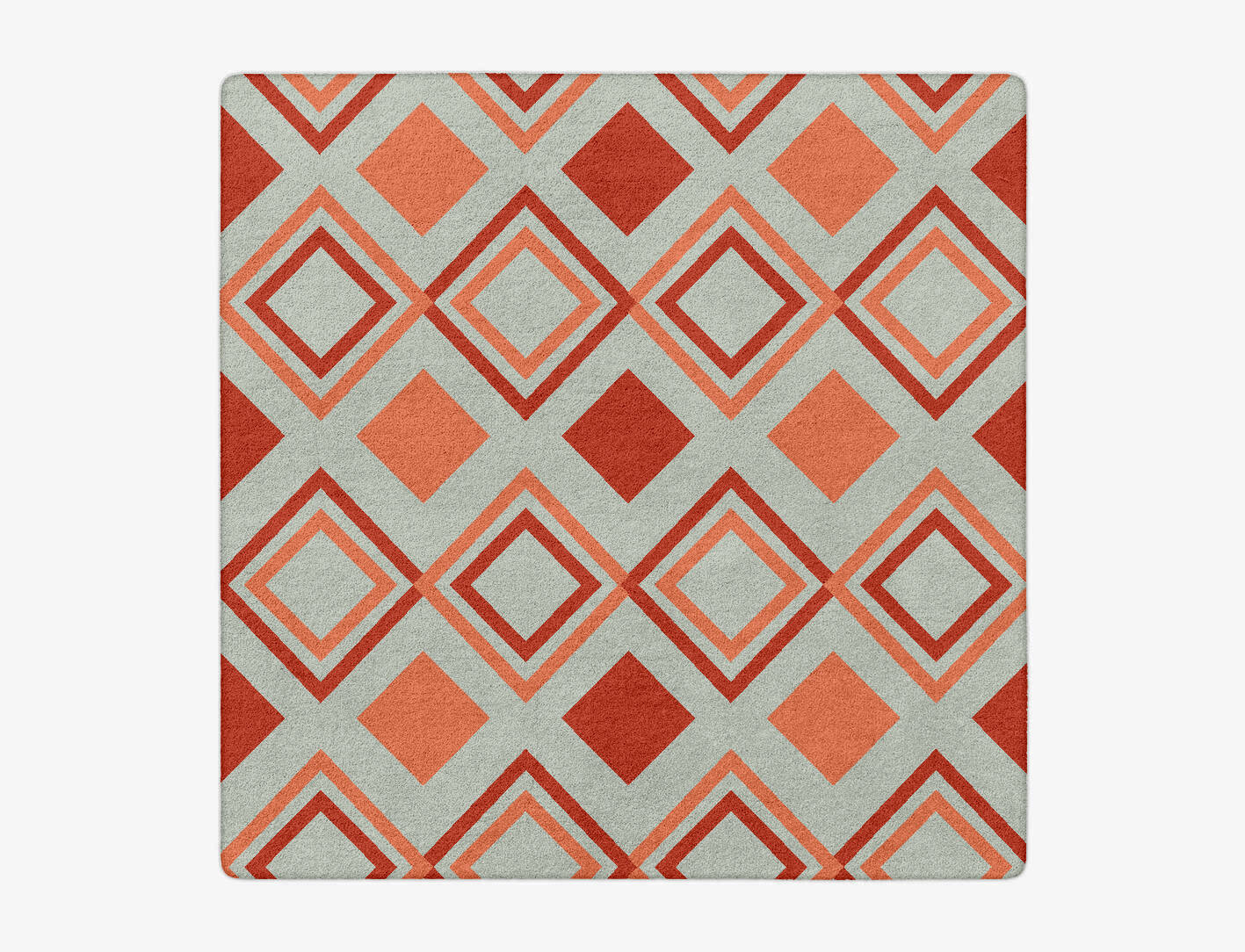 Muster Kids Square Hand Tufted Pure Wool Custom Rug by Rug Artisan