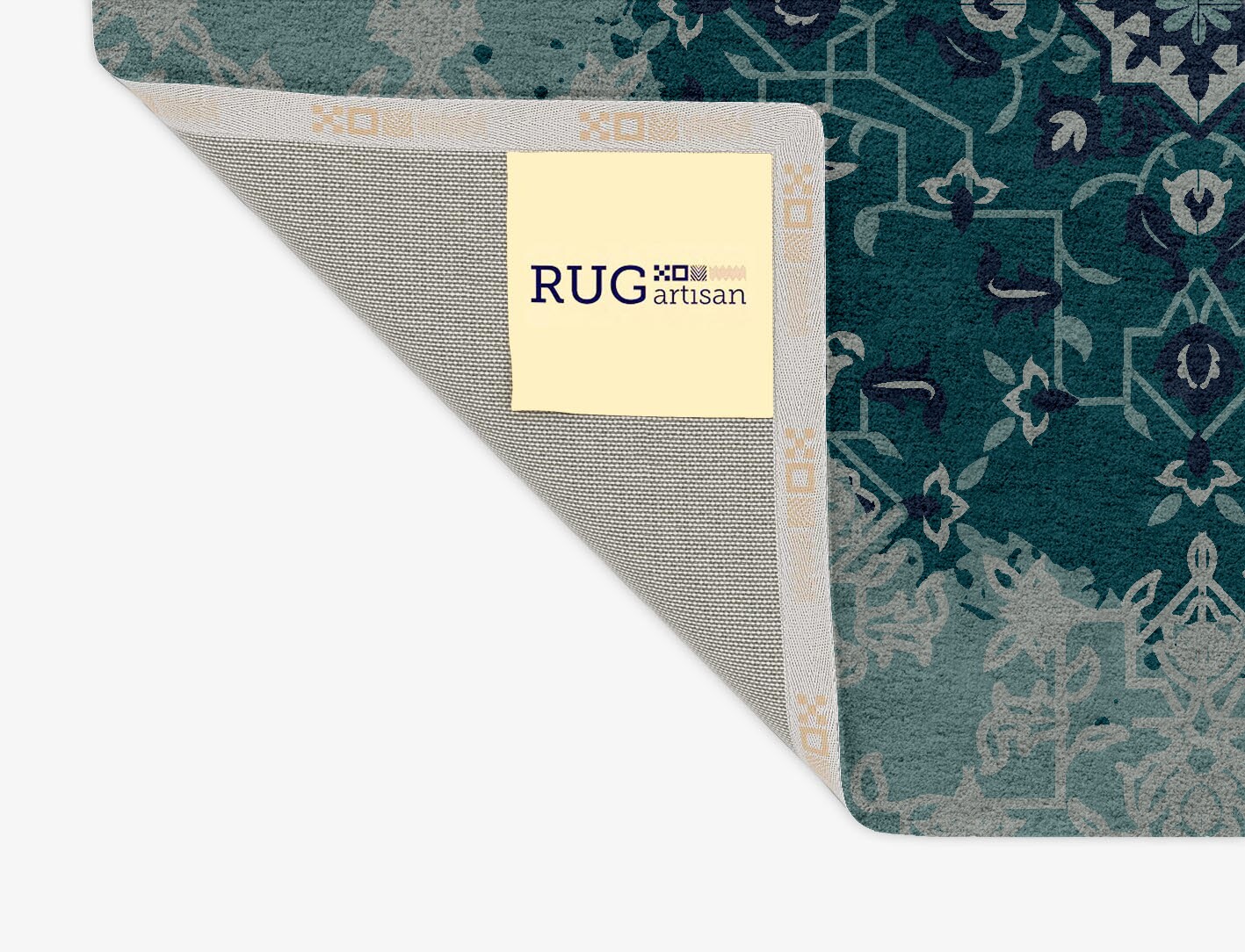 Nain Florentine Persian Bagh Rectangle Hand Tufted Pure Wool Custom Rug by Rug Artisan