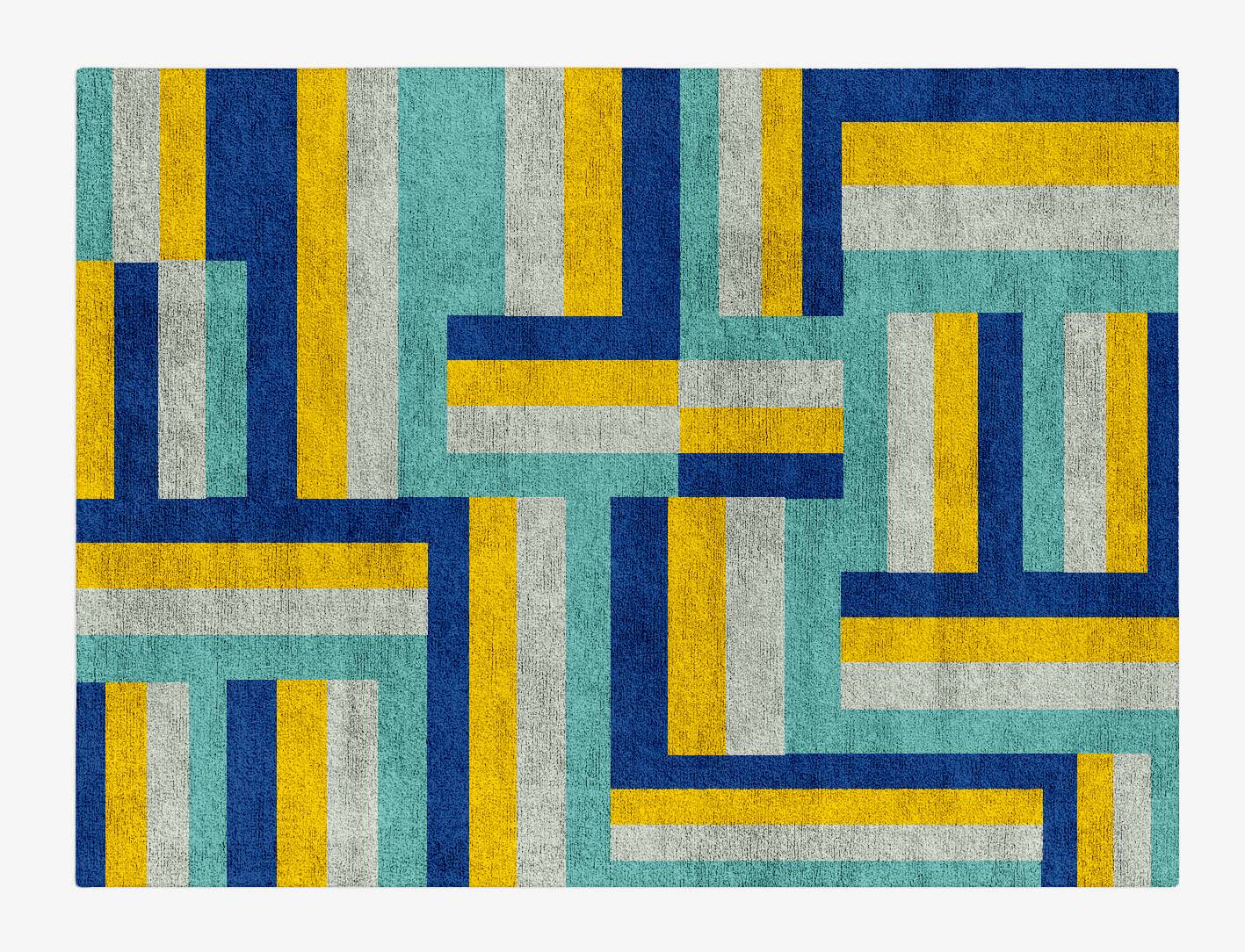 Nautikos Kids Rectangle Hand Tufted Bamboo Silk Custom Rug by Rug Artisan