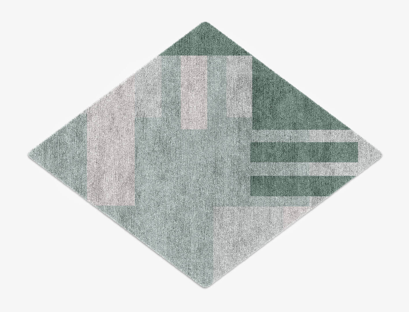 Naz  Diamond Hand Knotted Bamboo Silk Custom Rug by Rug Artisan