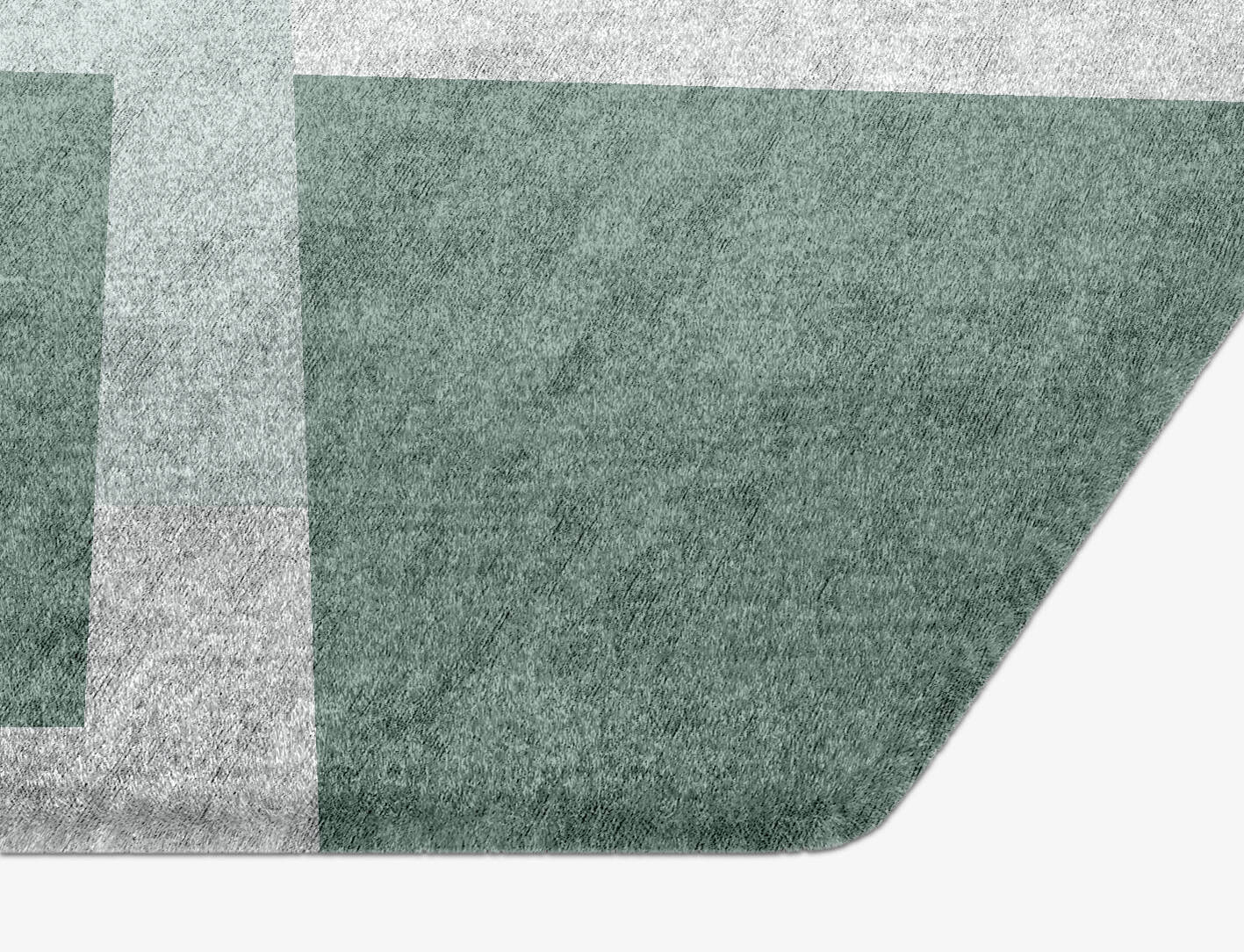 Naz  Hexagon Hand Knotted Bamboo Silk Custom Rug by Rug Artisan