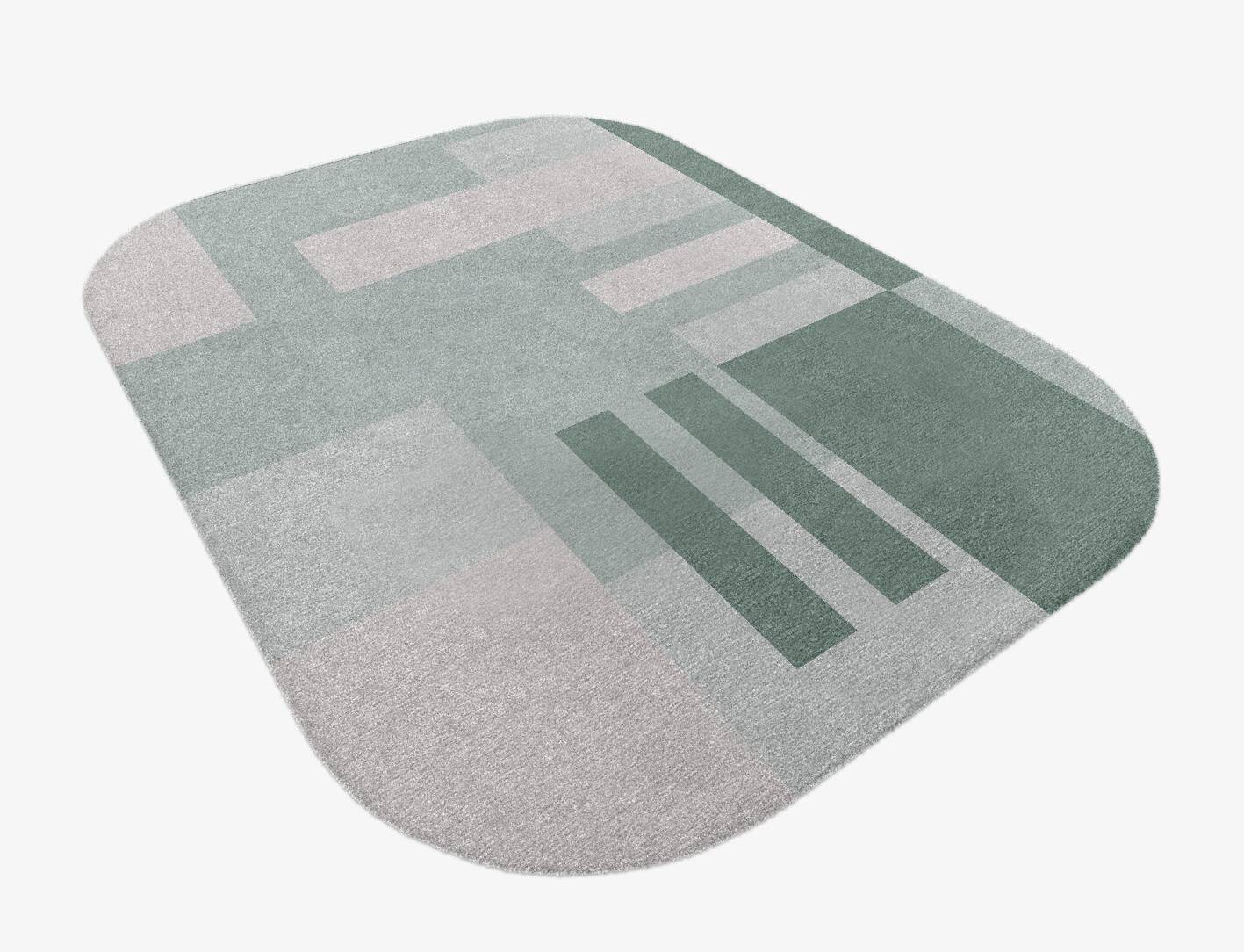 Naz  Oblong Hand Knotted Tibetan Wool Custom Rug by Rug Artisan