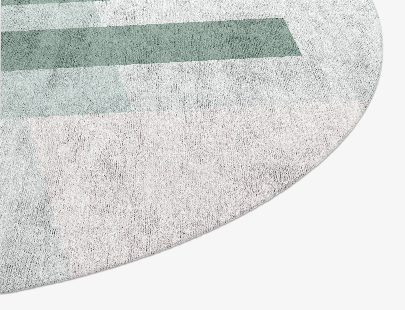 Naz  Oval Hand Knotted Bamboo Silk Custom Rug by Rug Artisan