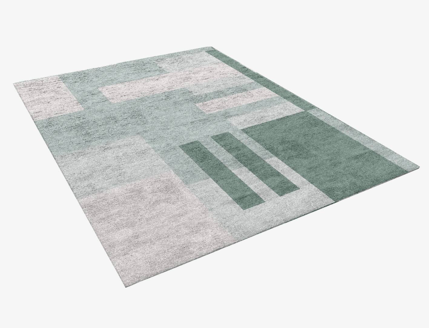 Naz  Rectangle Hand Knotted Bamboo Silk Custom Rug by Rug Artisan