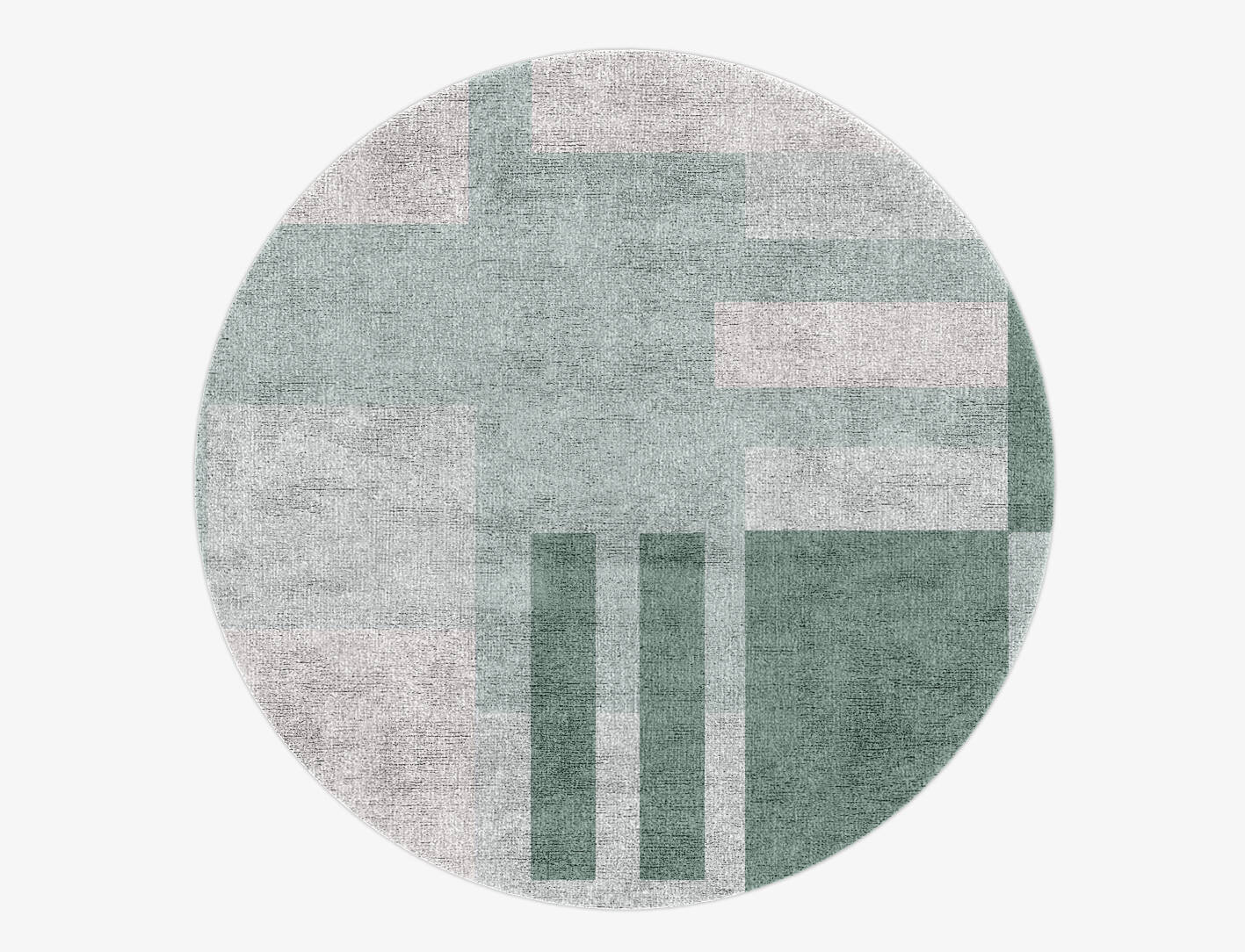 Naz  Round Hand Knotted Bamboo Silk Custom Rug by Rug Artisan