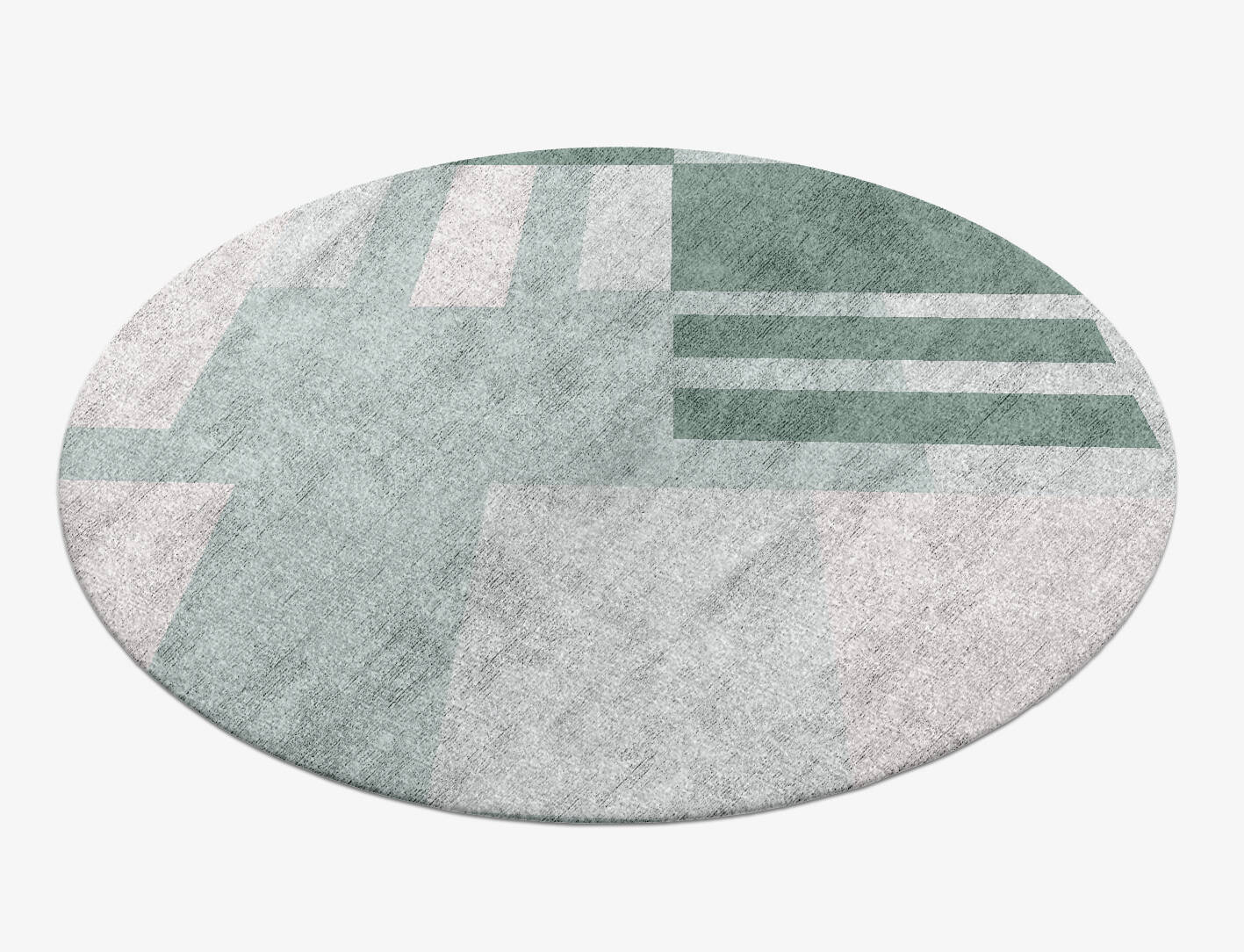 Naz  Round Hand Knotted Bamboo Silk Custom Rug by Rug Artisan