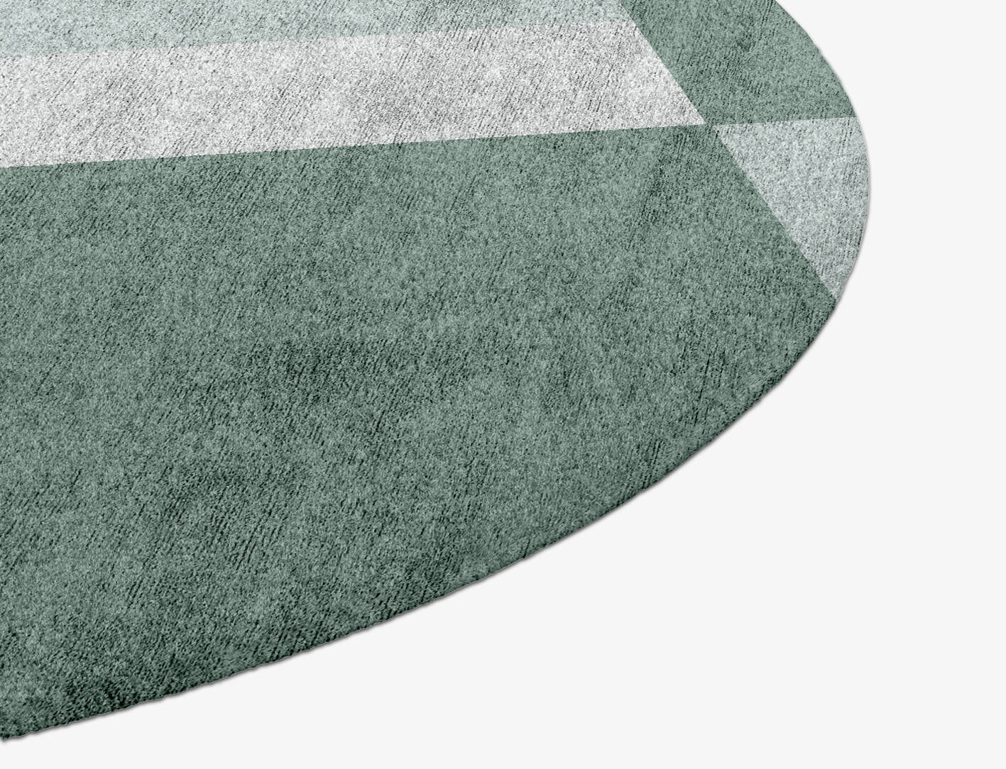 Naz  Round Hand Knotted Bamboo Silk Custom Rug by Rug Artisan