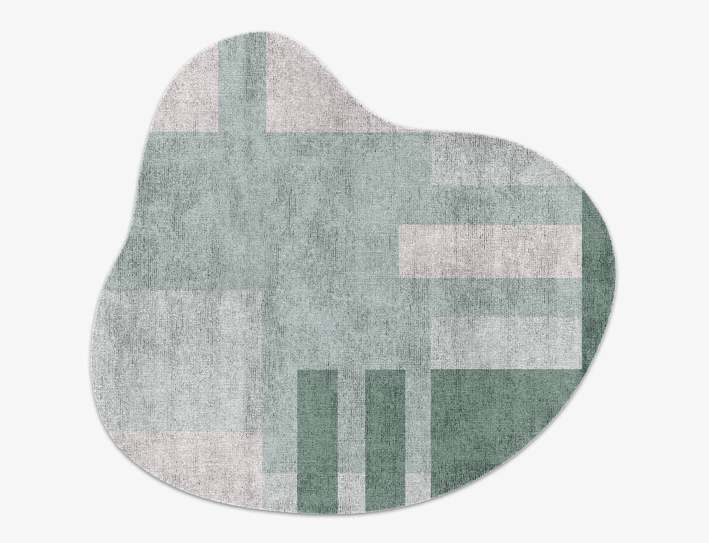 Naz  Splash Hand Knotted Bamboo Silk Custom Rug by Rug Artisan