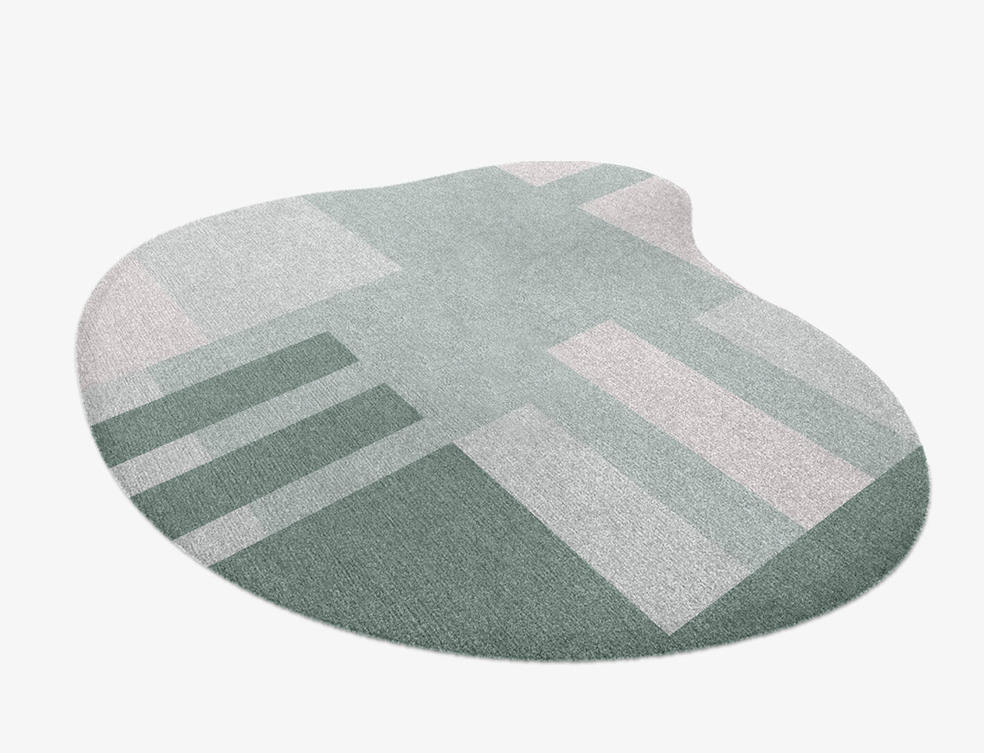 Naz  Splash Hand Knotted Tibetan Wool Custom Rug by Rug Artisan