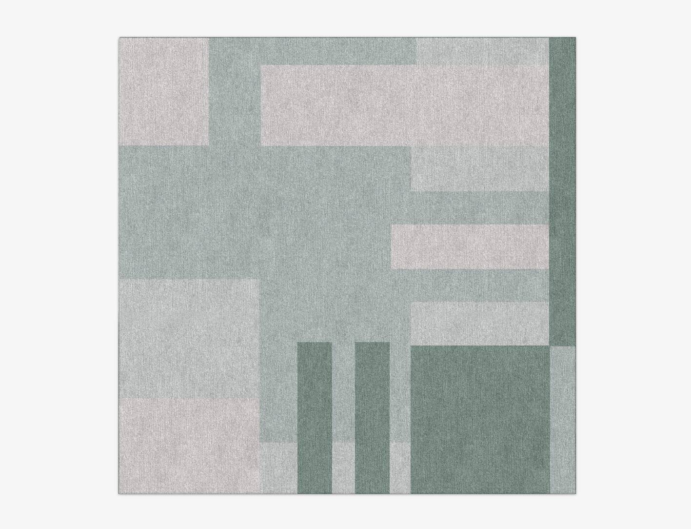 Naz  Square Hand Knotted Tibetan Wool Custom Rug by Rug Artisan