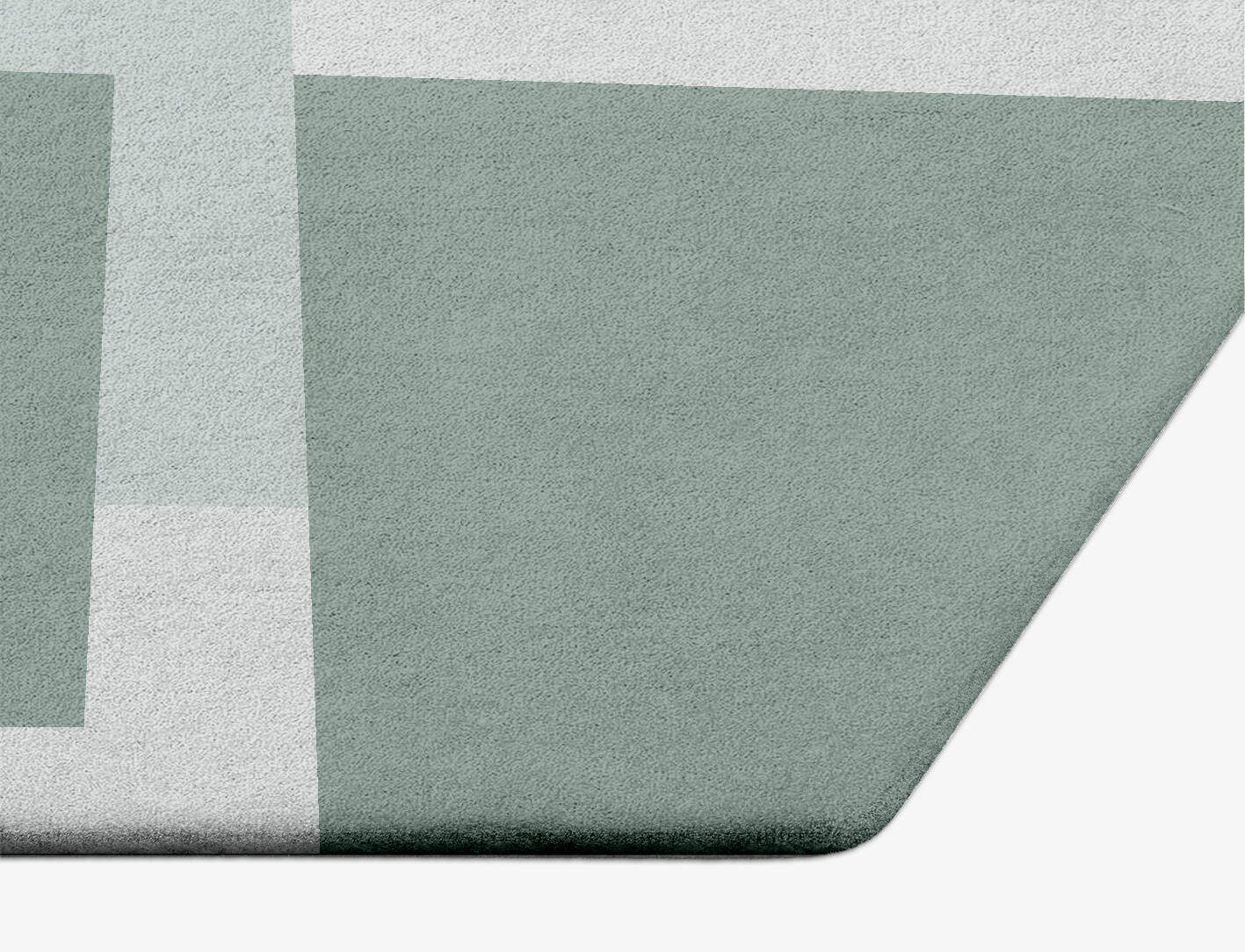 Naz  Hexagon Hand Tufted Pure Wool Custom Rug by Rug Artisan