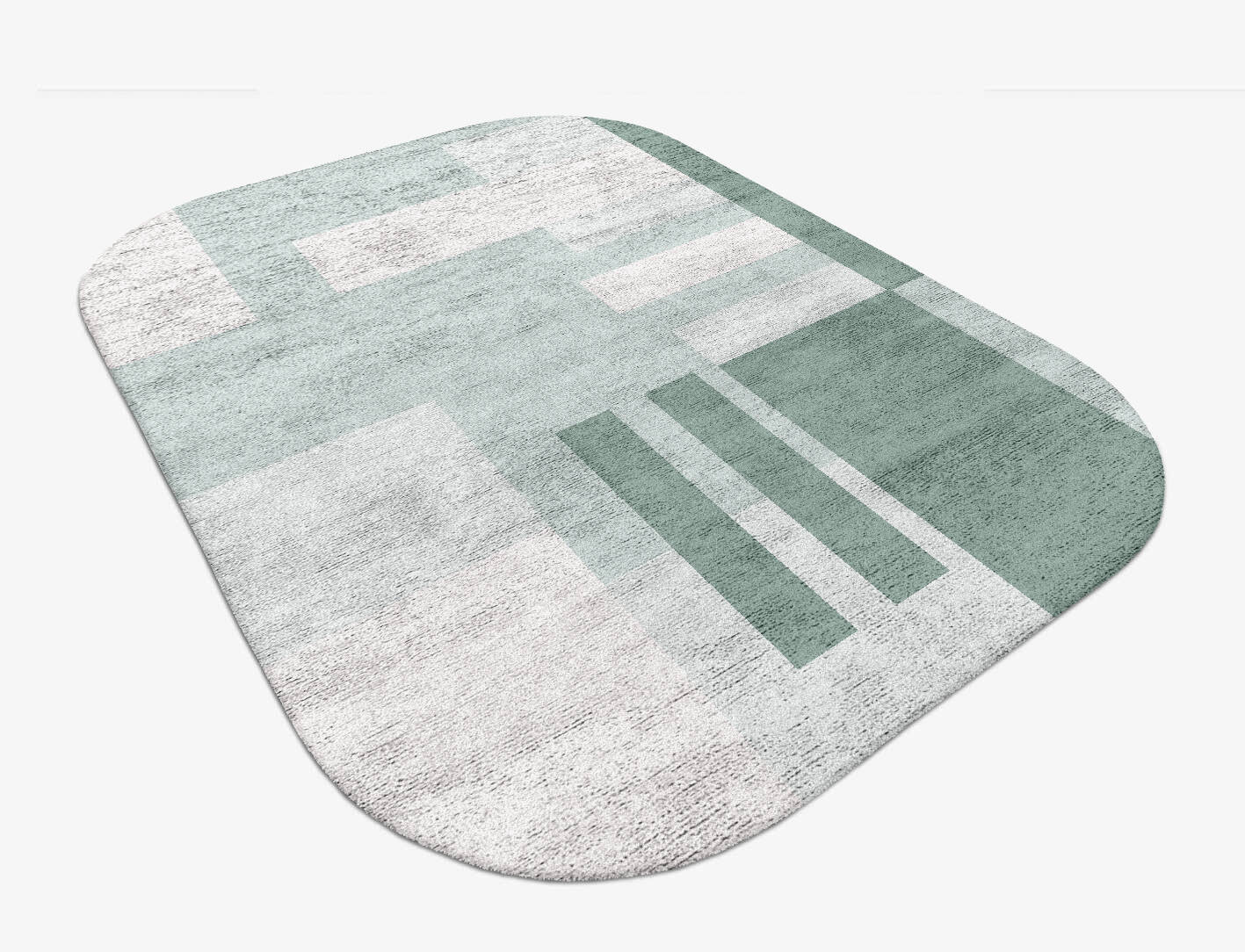 Naz  Oblong Hand Tufted Bamboo Silk Custom Rug by Rug Artisan