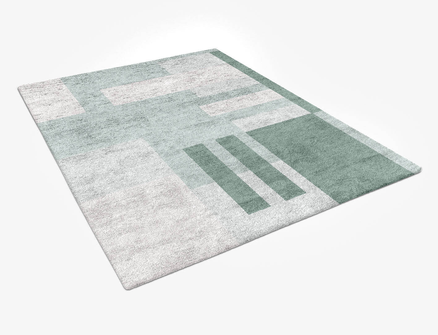 Naz  Rectangle Hand Tufted Bamboo Silk Custom Rug by Rug Artisan
