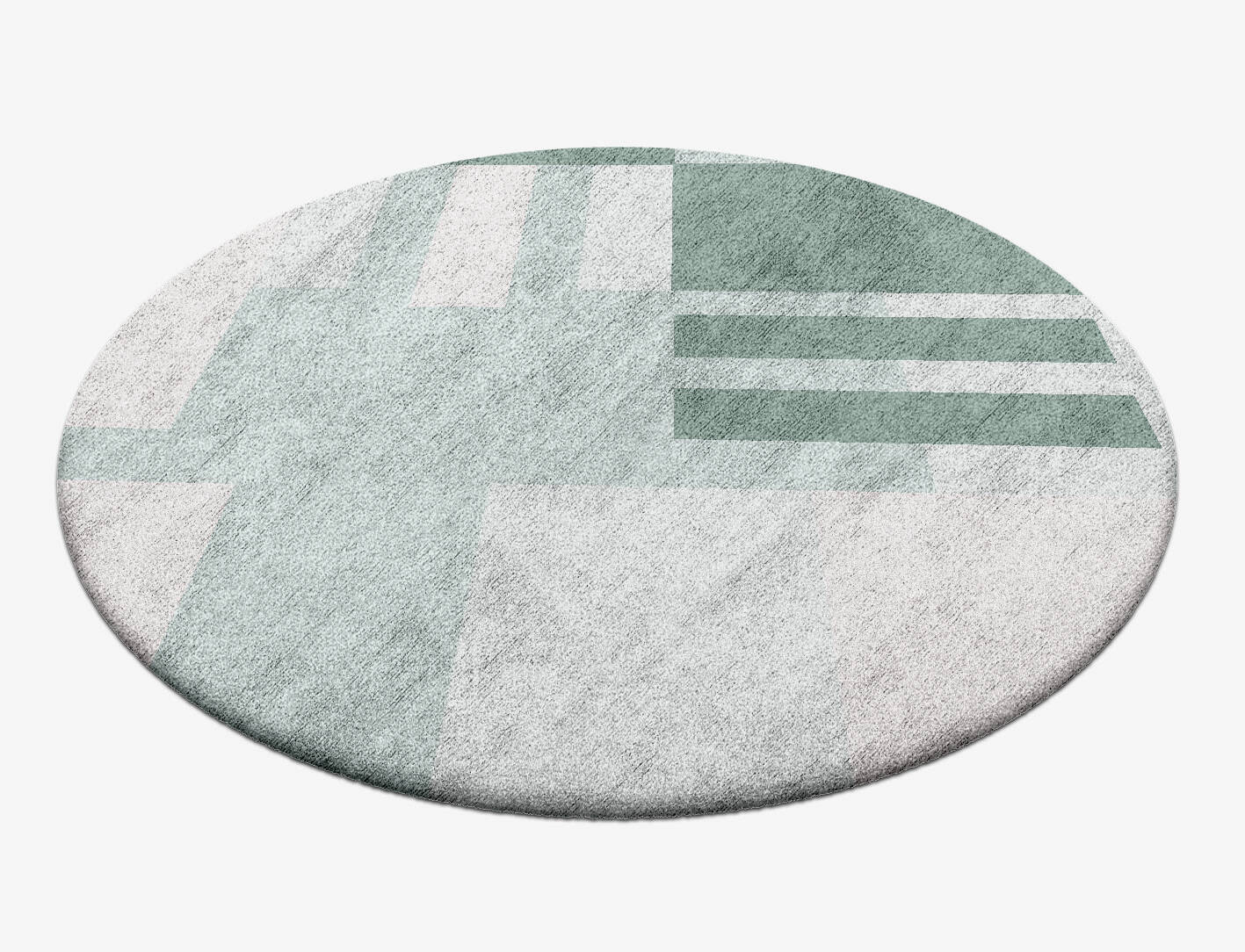 Naz  Round Hand Tufted Bamboo Silk Custom Rug by Rug Artisan