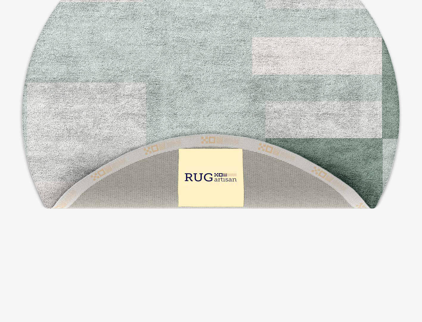Naz  Round Hand Tufted Bamboo Silk Custom Rug by Rug Artisan