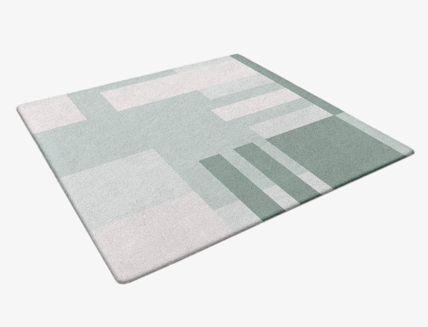 Naz  Square Hand Tufted Pure Wool Custom Rug by Rug Artisan