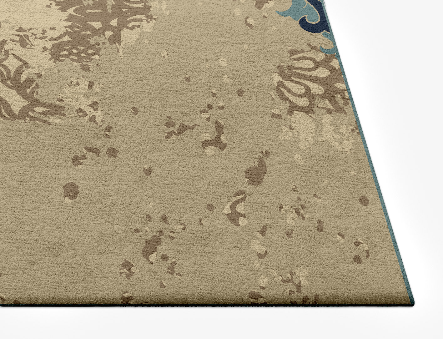 Nazanin Persian Bagh Rectangle Hand Tufted Pure Wool Custom Rug by Rug Artisan