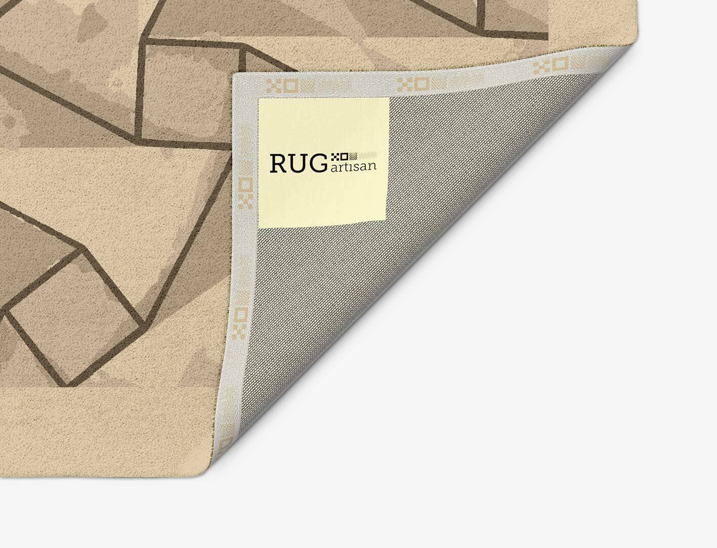 Neko Origami Arch Hand Tufted Pure Wool Custom Rug by Rug Artisan