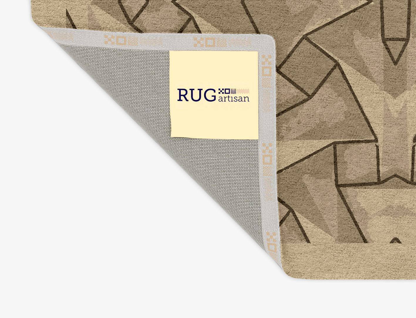Neko Origami Rectangle Hand Tufted Pure Wool Custom Rug by Rug Artisan
