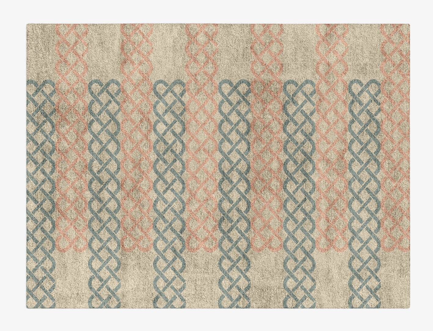 Nellie Blue Royal Rectangle Hand Tufted Bamboo Silk Custom Rug by Rug Artisan