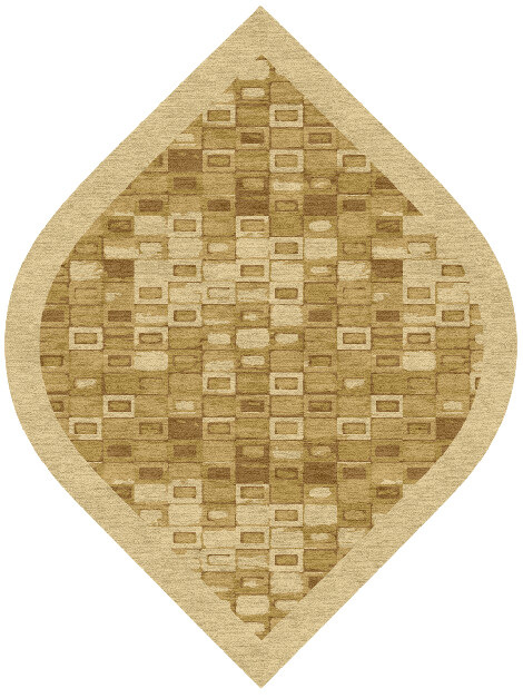 Neolithic Origami Ogee Hand Knotted Tibetan Wool Custom Rug by Rug Artisan