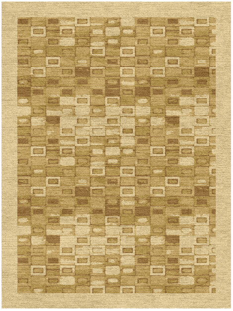 Neolithic Origami Rectangle Hand Knotted Tibetan Wool Custom Rug by Rug Artisan